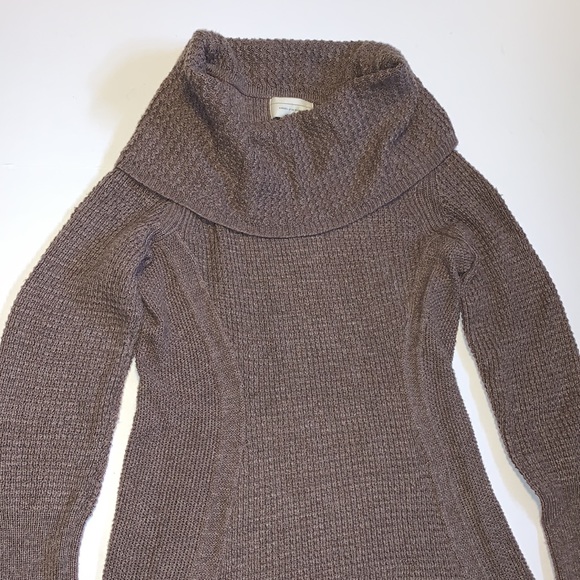 Anthropologie Angel of the North Taupe Knit Sweater - Women’s Size Medium - Picture 2 of 11
